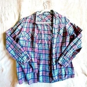 L.L. Bean Plaid Flannel